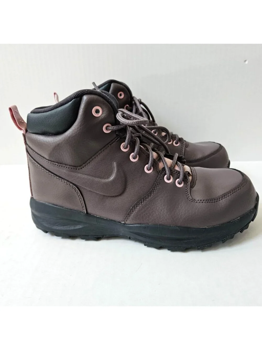 Nike Shoes Girls 6.5 Manoa LTR Big Kids Leather All Weather Boots BQ5372